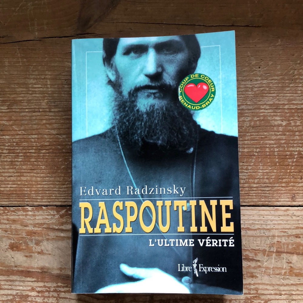 2/15$ Bundle! Livre « Raspoutine, l’ultime vérité » d’Edvard Radzinsky.